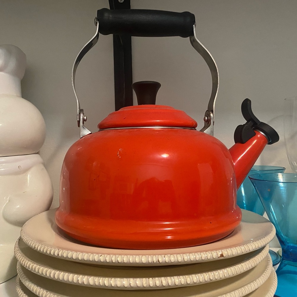 Vintage Le Creuset Stovetop Tea Kettle